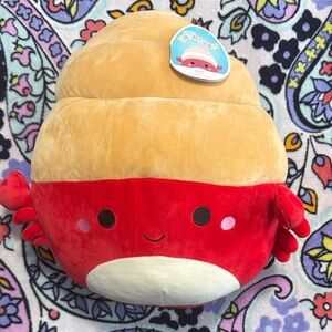 12” squishmallows indie hermit crab